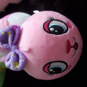 DAN DEE Collectors Choice Bunny Head Squeezer Plush-EC